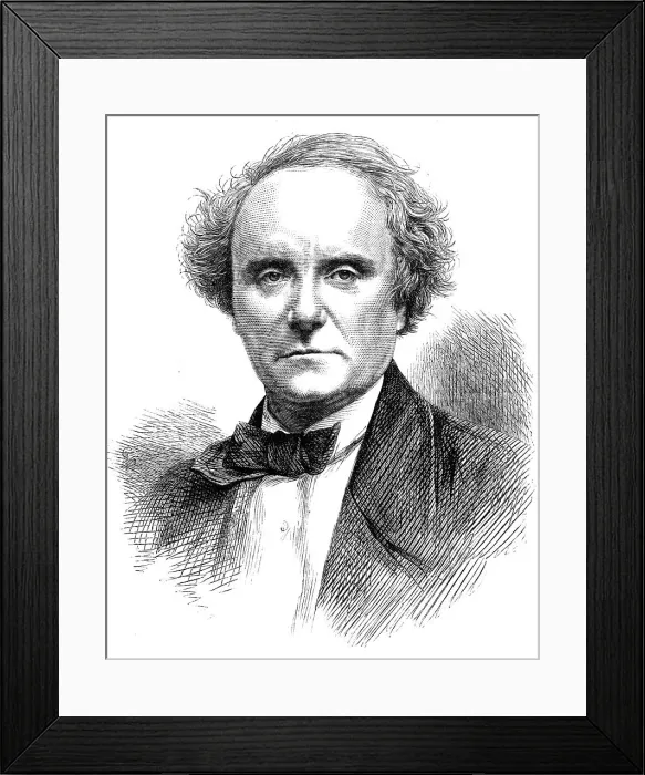 Framed Print : The late Mr. Charles Kean, 1868. Creator: Unknown Framed Print : The late Mr. Charles Kean, 1868. Creator: Unknown