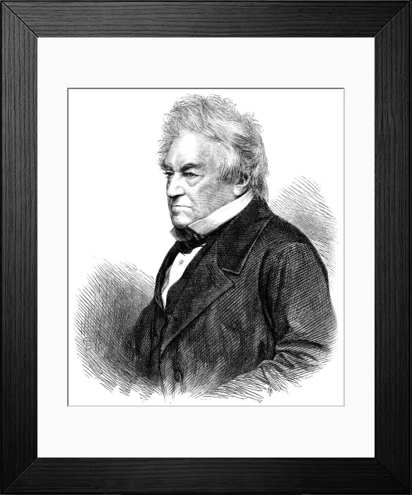 Framed Print : The late Lord Wensleydale, 1868. Creator: Unknown Framed Print : The late Lord Wensleydale, 1868. Creator: Unknown