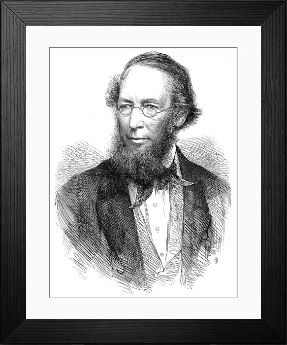 Framed Print : The late Dr. Lindley, Professor of Botany, 1865. Creator: Unknown Framed Print : The late Dr. Lindley, Professor of Botany, 1865. Creator: Unknown
