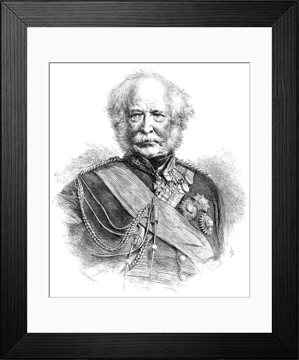 Framed Print : The late Field Marshal Lord Gough, 1869. Creator: Unknown Framed Print : The late Field Marshal Lord Gough, 1869. Creator: Unknown