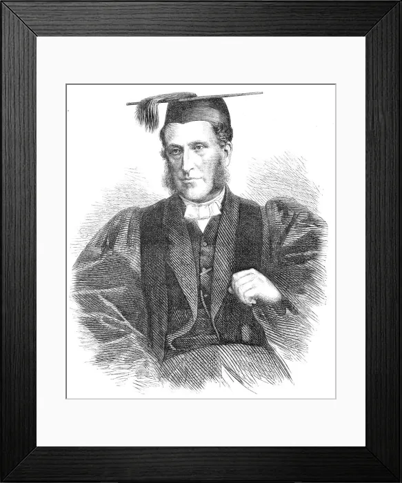 Framed Print : The Rev. James John Hornby, M.A. the new head master of Eton College, 1868. Creator: Unknown Framed Print : The Rev. James John Hornby, M.A. the new head master of Eton College, 1868. Creator: Unknown