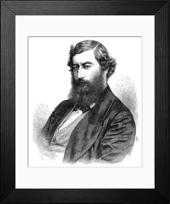 Framed Print : The Right Hon. George Ward Hunt, M.P. Chancellor of the Exchequer, 1868. Creator: Unknown Framed Print : The Right Hon. George Ward Hunt, M.P. Chancellor of the Exchequer, 1868. Creator: Unknown