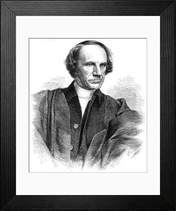 Framed Print : The Right Rev. Dr. Wordsworth, Bishop of Lincoln, 1869. Creator: Unknown Framed Print : The Right Rev. Dr. Wordsworth, Bishop of Lincoln, 1869. Creator: Unknown