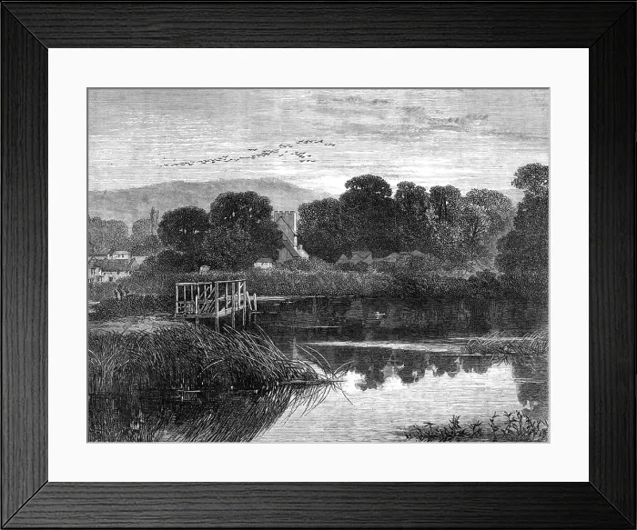Framed Print : The Turner Gold Medal Landscape of the Royal Academy, by F. Trevelyan Goodall, 1868. Creator: Mason Jackson Framed Print : The Turner Gold Medal Landscape of the Royal Academy, by F. Trevelyan Goodall, 1868. Creator: Mason Jackson