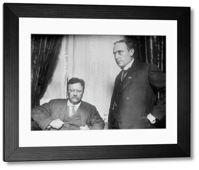 Framed Print : Roosevelt [and] Dixon, between c1910 and c1915. Creators: Bain News Service, George Graham Bain