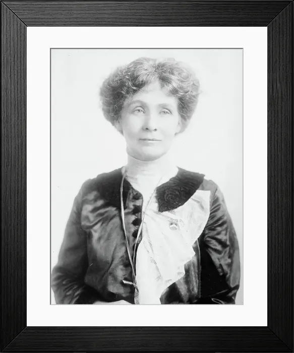 Framed Print : Mrs. Emmeline Pankhurst, 1912. Creator: Bain News Service Framed Print : Mrs. Emmeline Pankhurst, 1912. Creator: Bain News Service