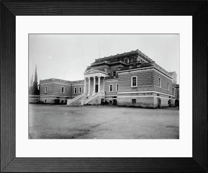 Framed Print : Parliament Building, Athens, 1912. Creator: Bain News Service Framed Print : Parliament Building, Athens, 1912. Creator: Bain News Service