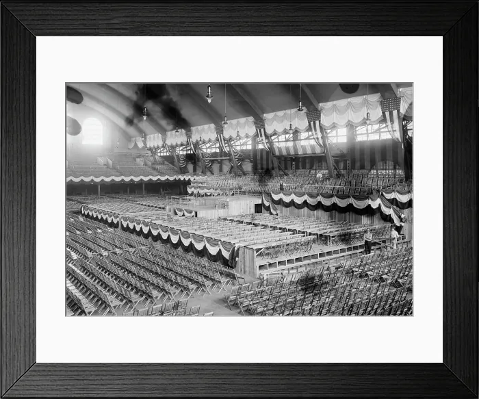 Framed Print : Convention Hall - Baltimore, Md. 1912. Creator: Bain News Service Framed Print : Convention Hall - Baltimore, Md. 1912. Creator: Bain News Service
