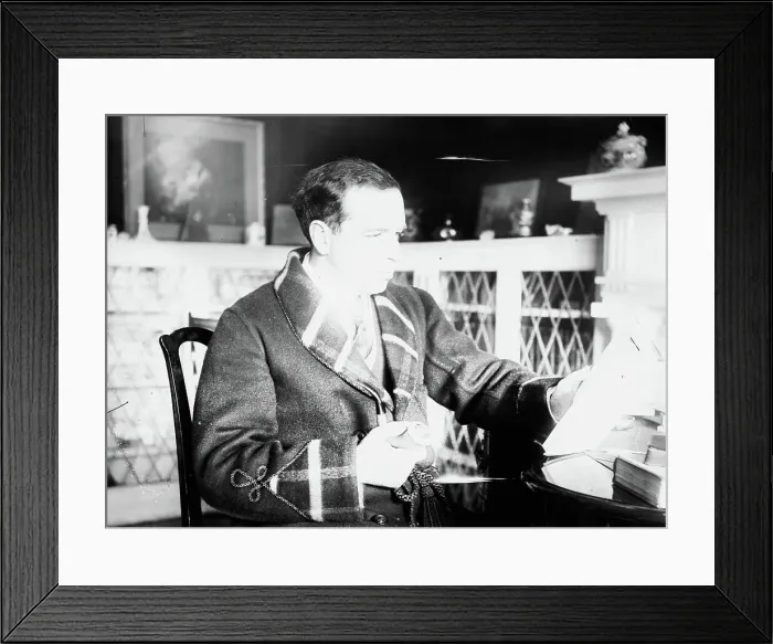 Framed Print : Owen Johnson, between c1910 and c1915. Creators: Bain News Service, George Graham Bain Framed Print : Owen Johnson, between c1910 and c1915. Creators: Bain News Service, George Graham Bain