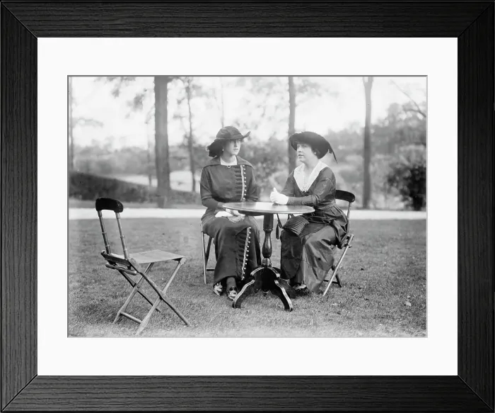 Framed Print : Mary Condon & Mrs. T. Woodruff, between c1910 and c1915. Creator: Bain News Service