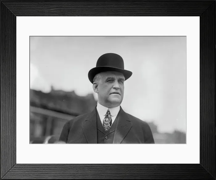 Framed Print : W.O. Bradley, between c1910 and c1915. Creators: Bain News Service, George Graham Bain Framed Print : W.O. Bradley, between c1910 and c1915. Creators: Bain News Service, George Graham Bain