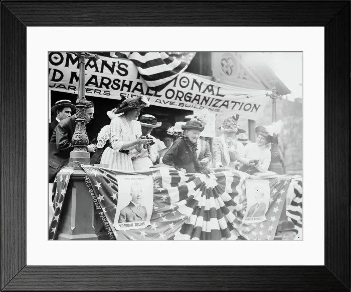 Framed Print : Mrs. Vibbirt speaking, between c1910 and c1915. Creator: Bain News Service Framed Print : Mrs. Vibbirt speaking, between c1910 and c1915. Creator: Bain News Service