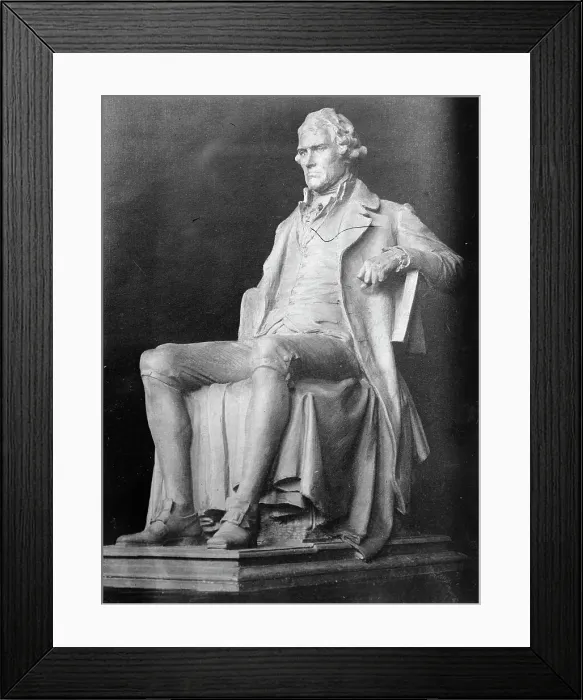 Framed Print : Jefferson Statue, St. Louis, Mo. between c1910 and c1915. Creators: Bain News Service, George Graham Bain Framed Print : Jefferson Statue, St. Louis, Mo. between c1910 and c1915. Creators: Bain News Service, George Graham Bain