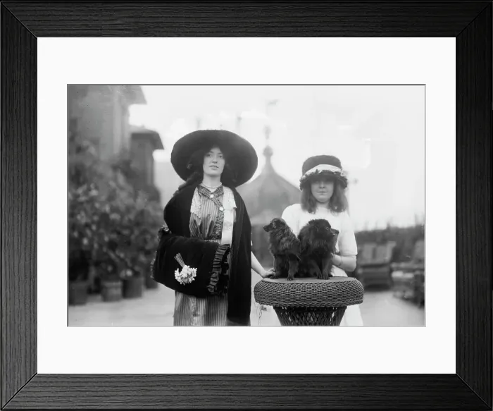 Framed Print : Kitty Balfour, Miss I.M.C. Lutton, Kitty Darling, Dandy Marco Boy, between c1910 and c1915. Creator: Bain News Service Framed Print : Kitty Balfour, Miss I.M.C. Lutton, Kitty Darling, Dandy Marco Boy, between c1910 and c1915. Creator: Bain News Service