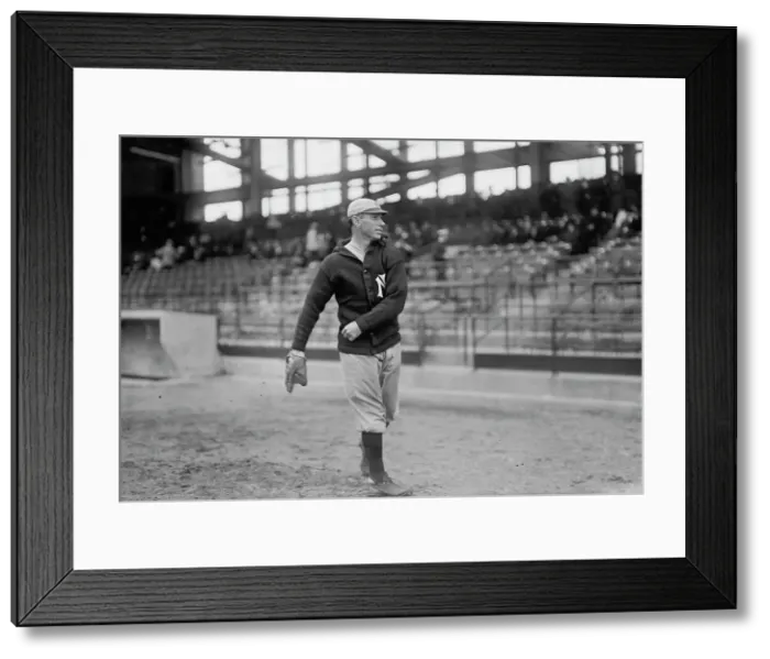 Framed Print : Harry Wolter, New York AL (baseball), 1913. Creator: Bain News Service Framed Print : Harry Wolter, New York AL (baseball), 1913. Creator: Bain News Service