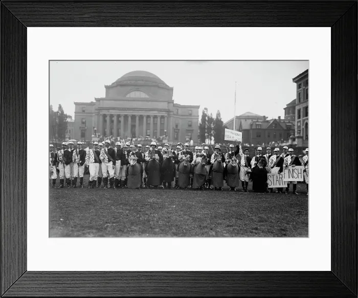 Framed Print : Columbia Alumni Polo Team, between c1910 and c1915. Creator: Bain News Service