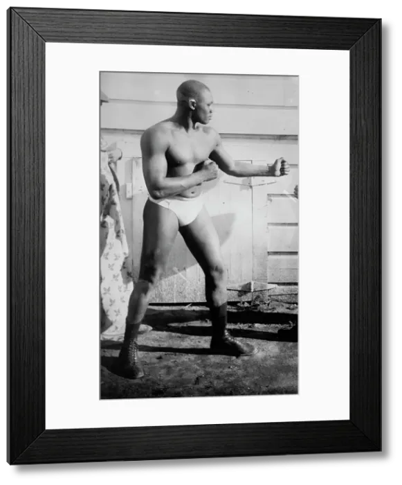 Framed Print : Sam Langford, between c1910 and c1915. Creator: Bain News Service Framed Print : Sam Langford, between c1910 and c1915. Creator: Bain News Service