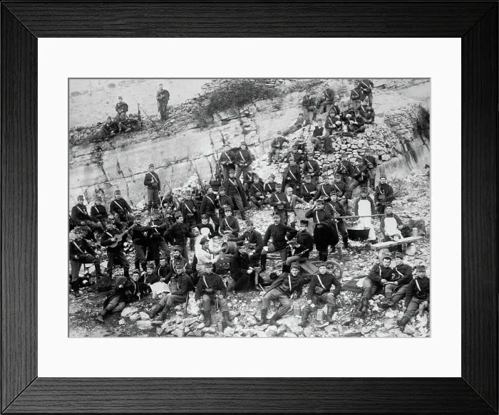 Framed Print : Austrian Army Camp, between c1910 and c1915. Creator: Bain News Service Framed Print : Austrian Army Camp, between c1910 and c1915. Creator: Bain News Service