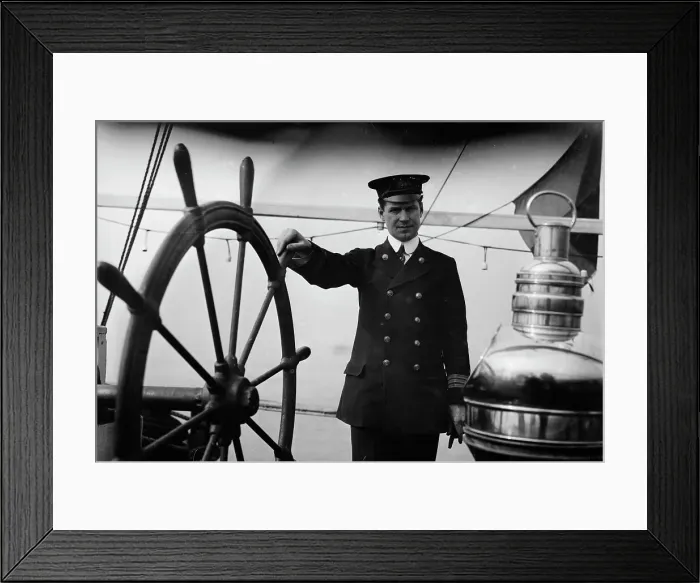 Framed Print : Capt. H.D. Smith of SUCCESS, between c1910 and c1915. Creator: Bain News Service Framed Print : Capt. H.D. Smith of SUCCESS, between c1910 and c1915. Creator: Bain News Service