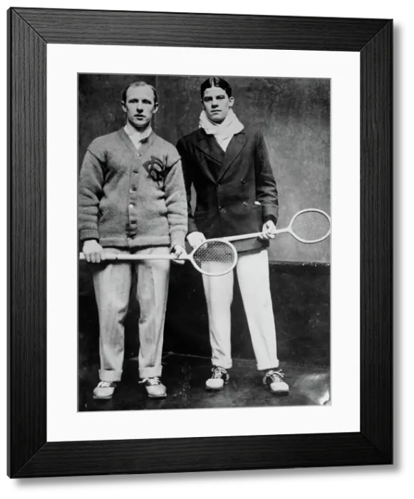 Framed Print : Soutar and Williams, tennis, between c1910 and c1915. Creator: Bain News Service Framed Print : Soutar and Williams, tennis, between c1910 and c1915. Creator: Bain News Service