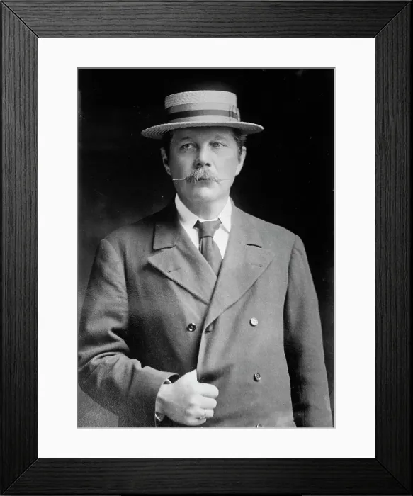 Framed Print : Conan Doyle, 1913. Creators: Bain News Service, George Graham Bain Framed Print : Conan Doyle, 1913. Creators: Bain News Service, George Graham Bain
