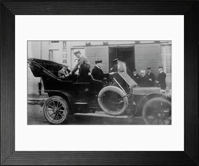 Framed Print : Prince of Wales in Germany, 1913. Creator: Bain News Service Framed Print : Prince of Wales in Germany, 1913. Creator: Bain News Service