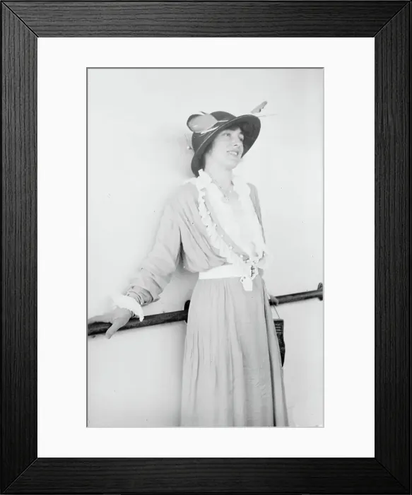 Framed Print : Evelyn Thaw, 1913. Creator: Bain News Service Framed Print : Evelyn Thaw, 1913. Creator: Bain News Service