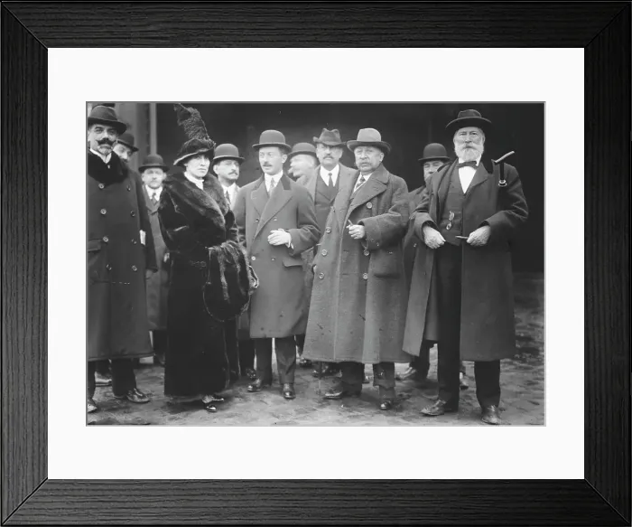 Framed Print : Mme. De Valenzuela, R. Reyes Jr. R. Reyes, J.M. Eder, R.J. Maller, 1913. Creator: Bain News Service Framed Print : Mme. De Valenzuela, R. Reyes Jr. R. Reyes, J.M. Eder, R.J. Maller, 1913. Creator: Bain News Service