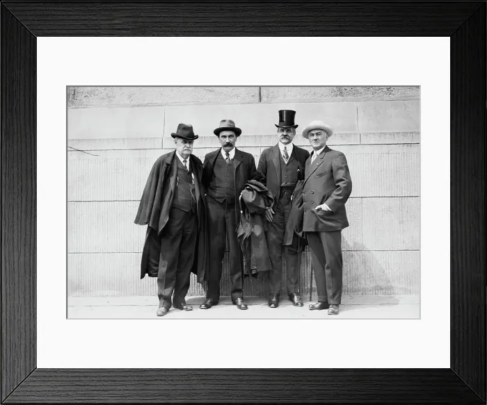 Framed Print : W.B. Howland, Henry Vivian, G. Wm. Burleigh, John A. Stewart, 1913. Creator: Bain News Service Framed Print : W.B. Howland, Henry Vivian, G. Wm. Burleigh, John A. Stewart, 1913. Creator: Bain News Service