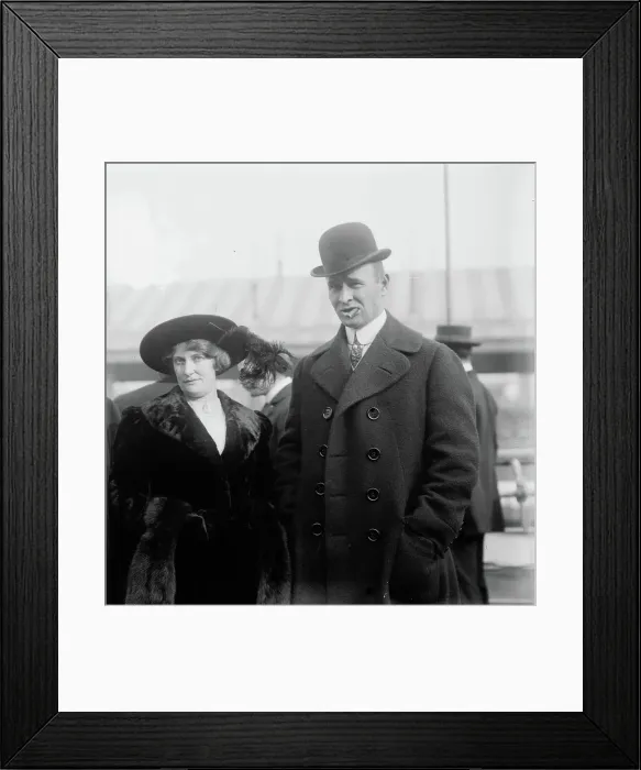 Framed Print : Mrs. Chance, Frank Chance, 1913. Creator: Bain News Service Framed Print : Mrs. Chance, Frank Chance, 1913. Creator: Bain News Service