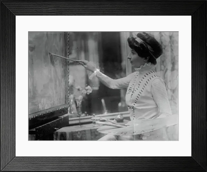 Framed Print : Mlle. C.H. Dufau, 1913. Creator: Bain News Service Framed Print : Mlle. C.H. Dufau, 1913. Creator: Bain News Service