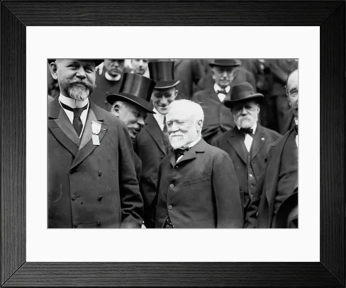 Framed Print : A. Carnegie, between c1910 and c1915. Creators: Bain News Service, George Graham Bain Framed Print : A. Carnegie, between c1910 and c1915. Creators: Bain News Service, George Graham Bain