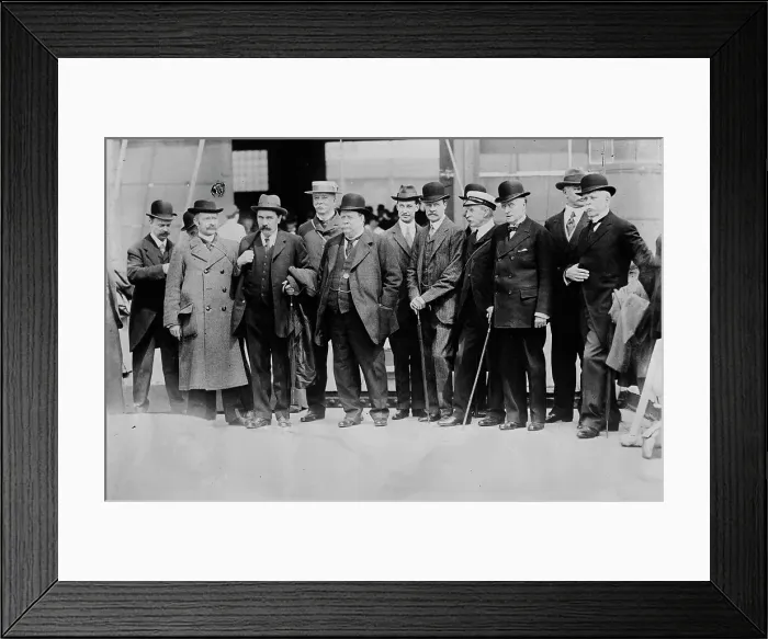 Framed Print : British Peace delegates, 1913. Creator: Bain News Service Framed Print : British Peace delegates, 1913. Creator: Bain News Service
