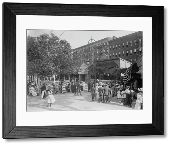 Framed Print : French Fete, July 14 (191?). Creator: Bain News Service Framed Print : French Fete, July 14 (191?). Creator: Bain News Service