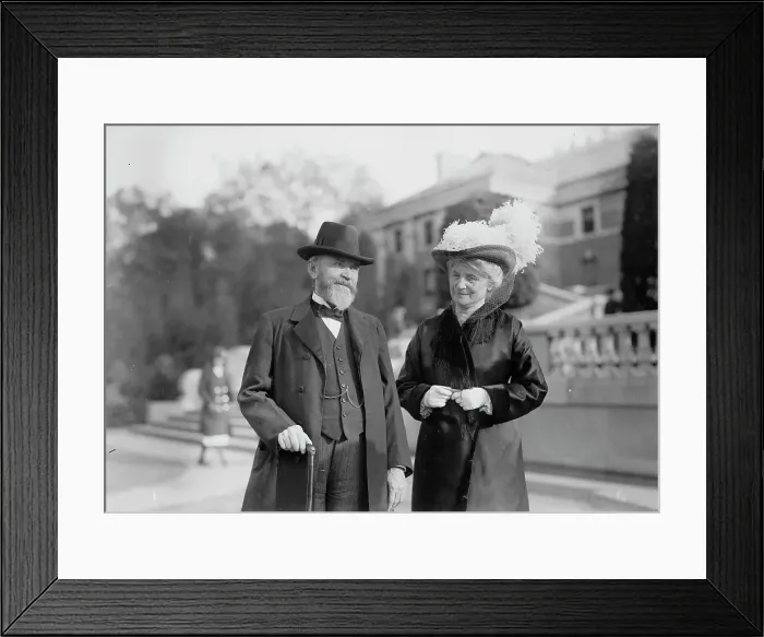 Framed Print : Henry Phipps and Mrs. Henry Phipps, between c1910 and c1915. Creator: Bain News Service Framed Print : Henry Phipps and Mrs. Henry Phipps, between c1910 and c1915. Creator: Bain News Service