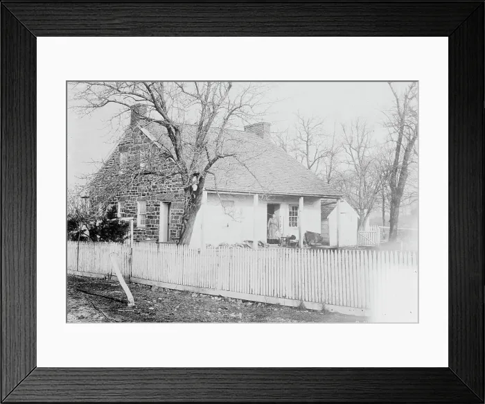 Framed Print : Lee Headquarters - Gettysburg, (1913?). Creators: Bain News Service, William Henry Tipton Framed Print : Lee Headquarters - Gettysburg, (1913?). Creators: Bain News Service, William Henry Tipton