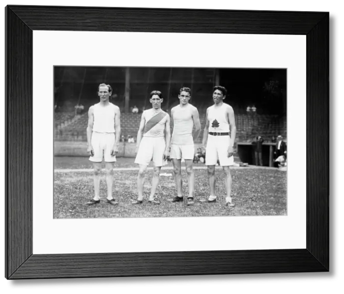 Framed Print : Meadows - Wood - Queal - Longboat, 1913. Creator: Bain News Service Framed Print : Meadows - Wood - Queal - Longboat, 1913. Creator: Bain News Service