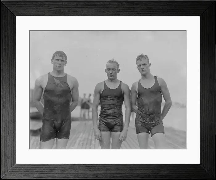 Framed Print : Cropsey, Knecht, Wheatley, 1913. Creator: Bain News Service Framed Print : Cropsey, Knecht, Wheatley, 1913. Creator: Bain News Service
