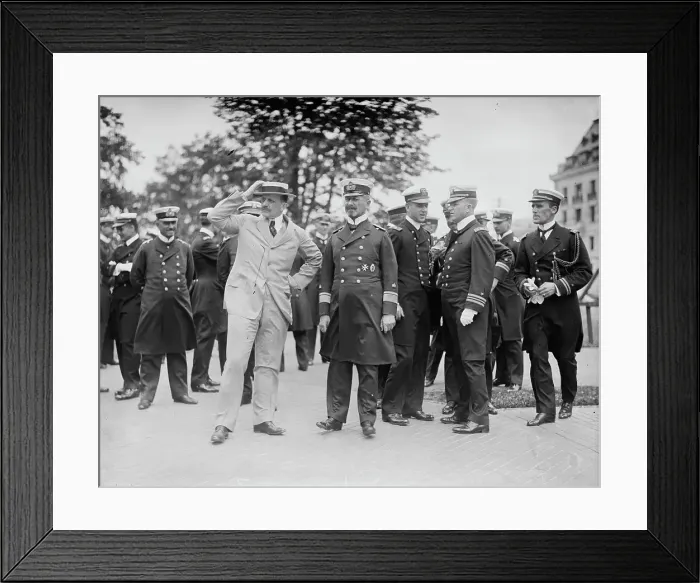Framed Print : German Ambassador - Adm. Paschowitz, 1912. Creator: Bain News Service Framed Print : German Ambassador - Adm. Paschowitz, 1912. Creator: Bain News Service