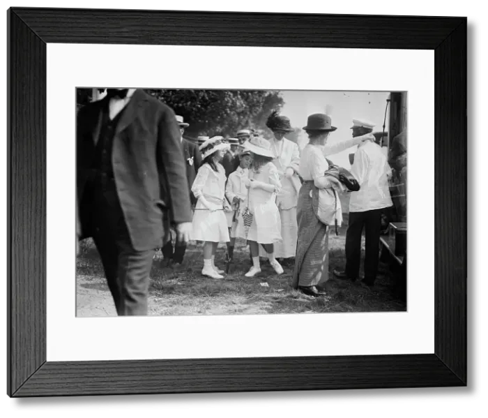 Framed Print : Children of H.P. Whitney, between c1910 and c1915. Creator: Bain News Service Framed Print : Children of H.P. Whitney, between c1910 and c1915. Creator: Bain News Service