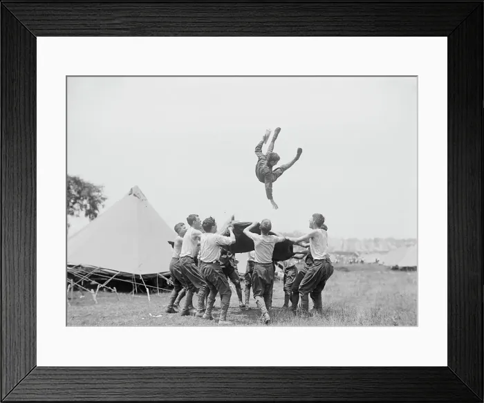 Framed Print : Boy Scouts - Gettysburg, 1913. Creator: Bain News Service Framed Print : Boy Scouts - Gettysburg, 1913. Creator: Bain News Service