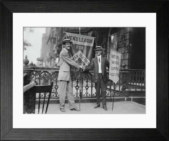 Framed Print : R.C. Beadle, A.H. Brown, 1913. Creator: Bain News Service Framed Print : R.C. Beadle, A.H. Brown, 1913. Creator: Bain News Service