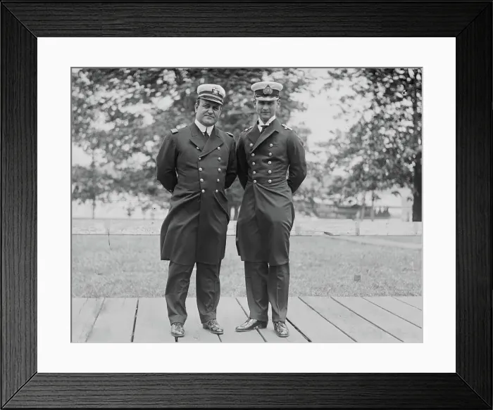 Framed Print : Lt. Work & Prince Christian, 1912. Creator: Bain News Service Framed Print : Lt. Work & Prince Christian, 1912. Creator: Bain News Service