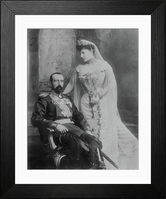 Framed Print : Grand Duke Michael & Countess Torbay [i.e. Torbey], 1913. Creator: Bain News Service