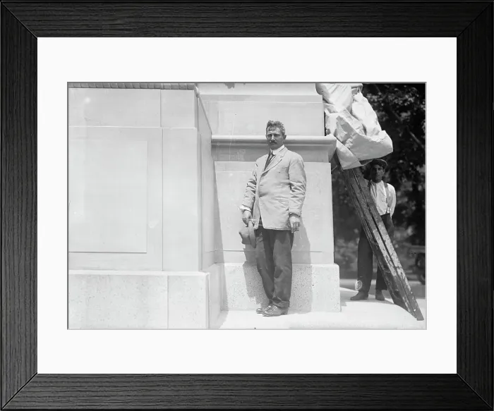 Framed Print : A. Piccirilli, (1913?). Creator: Bain News Service Framed Print : A. Piccirilli, (1913?). Creator: Bain News Service