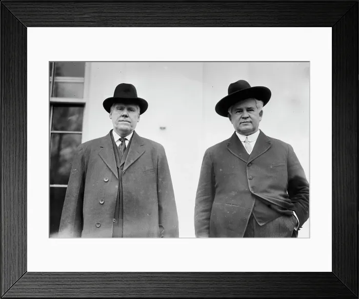 Framed Print : Judge O.P. Thompson [and] H.T. Rainey, between c1910 and c1915. Creator: Bain News Service