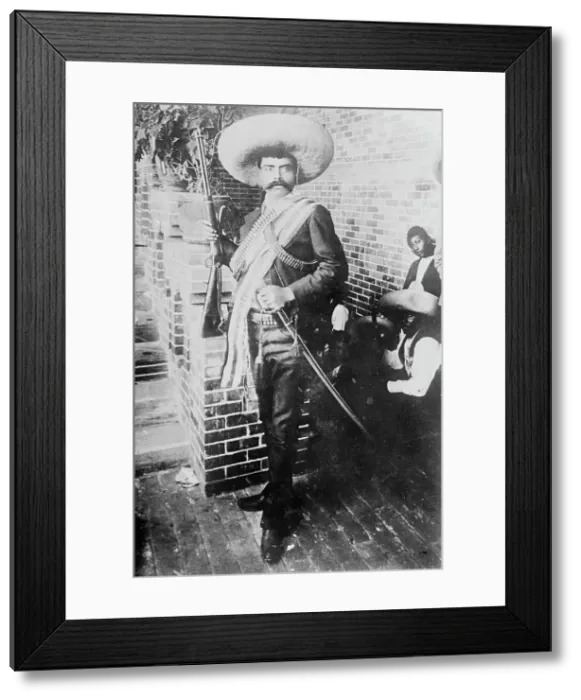 Framed Print : Emelio Zapata, 1911. Creator: Bain News Service Framed Print : Emelio Zapata, 1911. Creator: Bain News Service