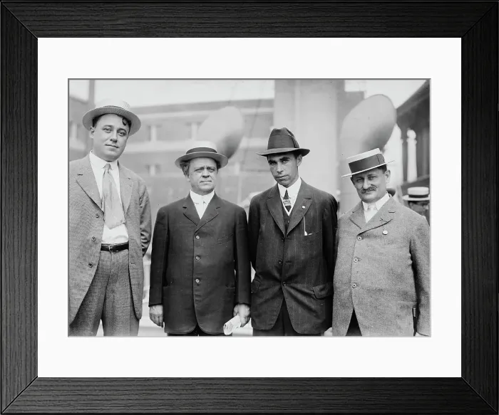 Framed Print : J.J. Brady, Ury Woodson, Boetius Sullivan, B.F. Mitchell (Committee to meet R. Sullivan, 8 / 29 / 13). Creator: Bain News Service Framed Print : J.J. Brady, Ury Woodson, Boetius Sullivan, B.F. Mitchell (Committee to meet R. Sullivan, 8 / 29 / 13). Creator: Bain News Service