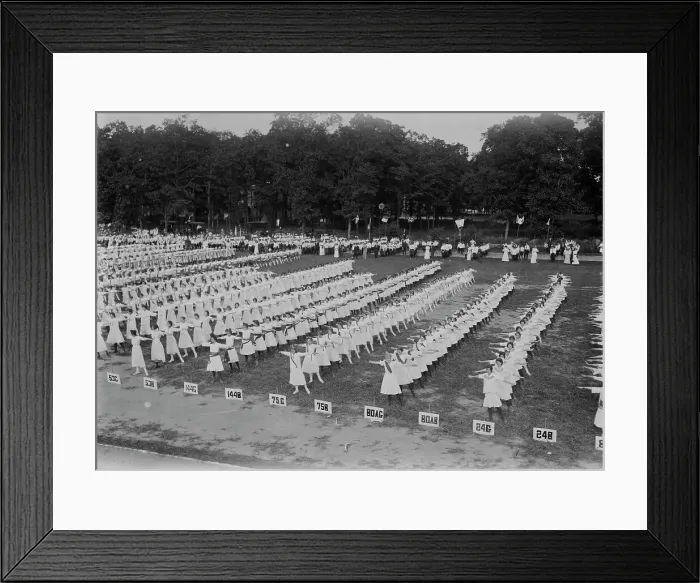 Framed Print : Brooklyn Children's Field Day, between c1910 and c1915. Creator: Bain News Service Framed Print : Brooklyn Children's Field Day, between c1910 and c1915. Creator: Bain News Service
