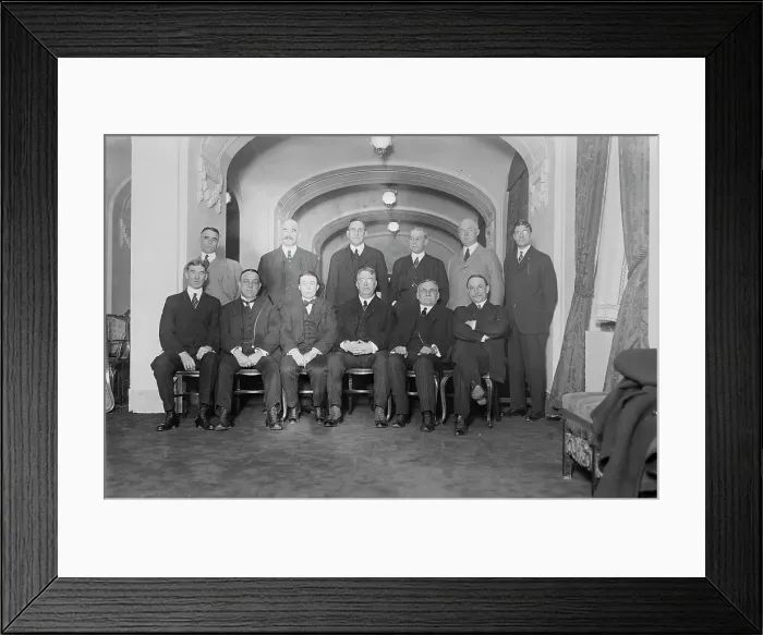 Framed Print : American League (owners?), 1914. Creator: Bain News Service Framed Print : American League (owners?), 1914. Creator: Bain News Service
